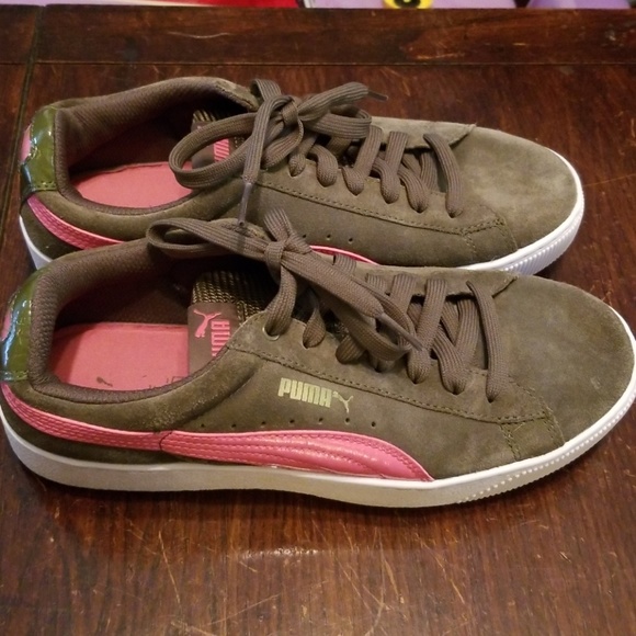 puma green pink